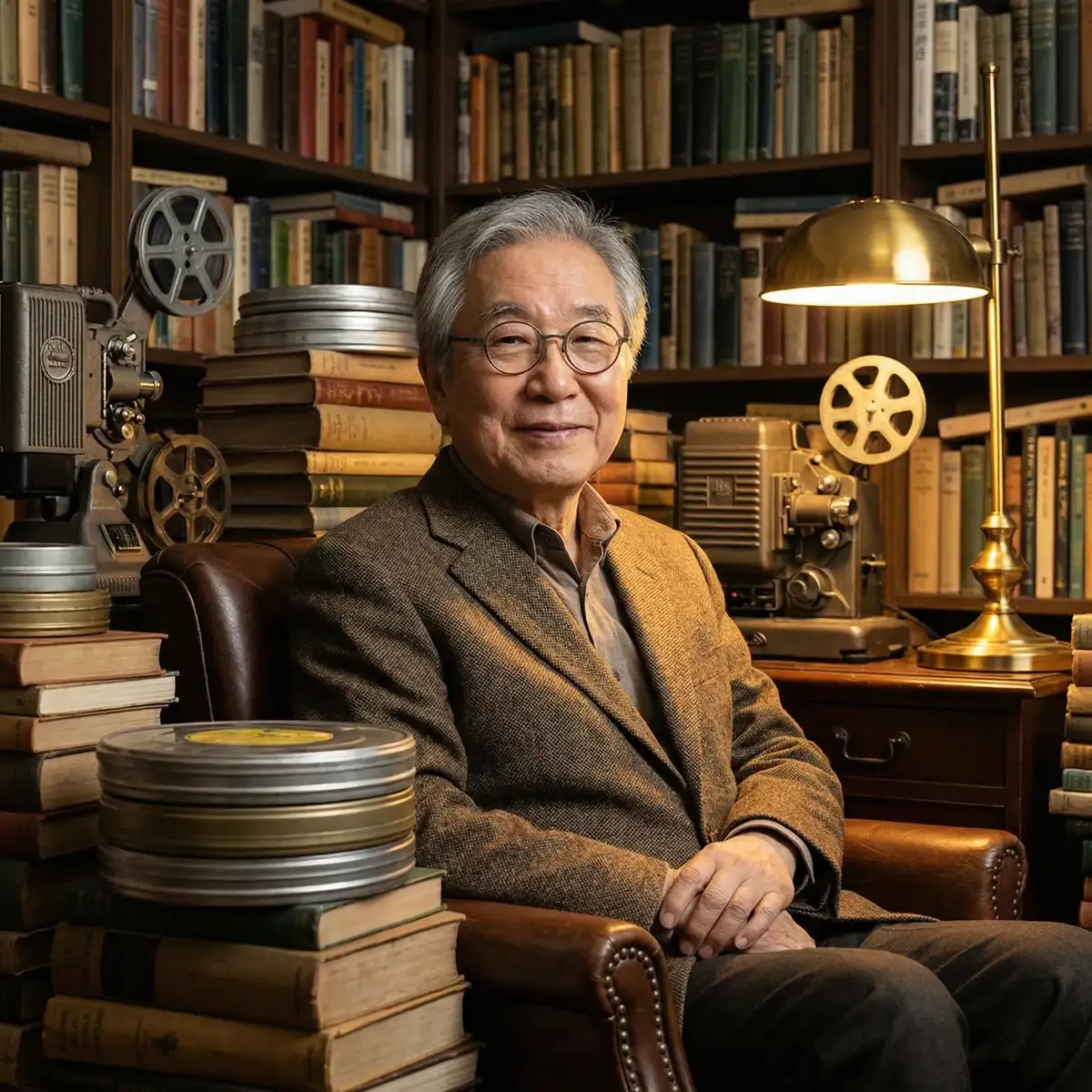 亚洲伦理片库馆长肖像 - 爱豆传媒 研究学者